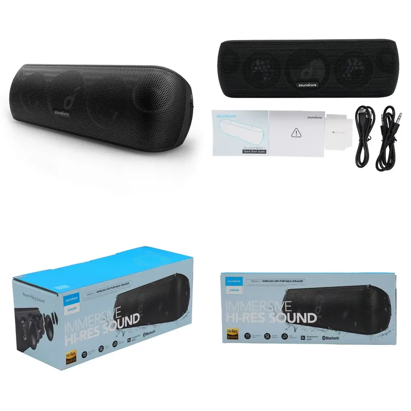 Anker Speaker Soundcore Motion+ - Оригинальная портативная Bluetooth-колонка Anker Soundcore Motion+