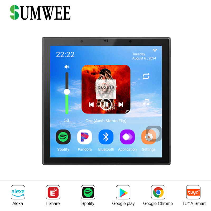 Audio Music System For Home - Домашний Wi-Fi умный настенный аудиоусилитель Android