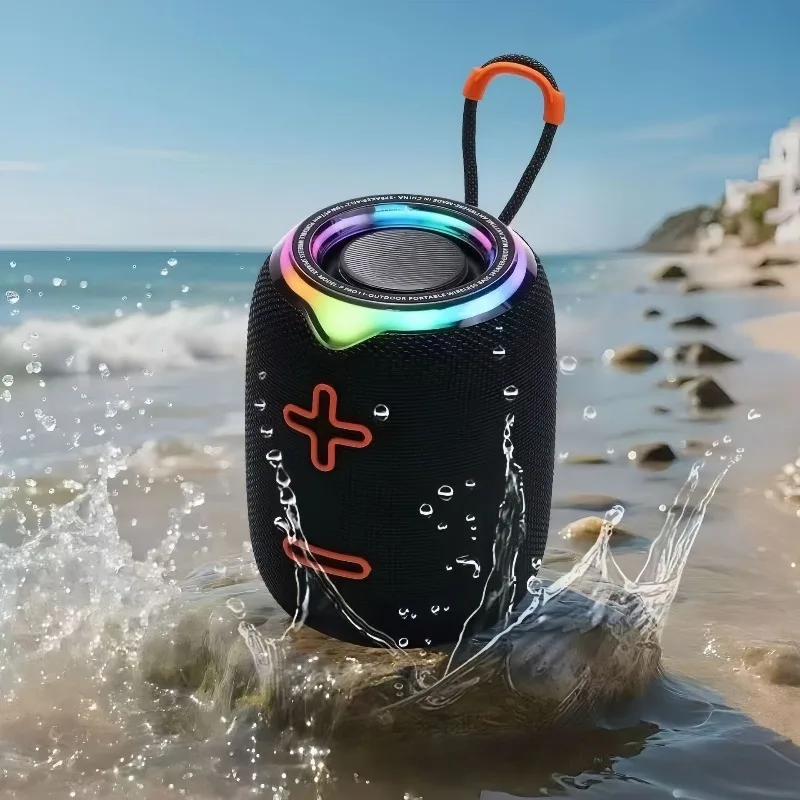 Amazon Music Audio Quality - Мини-портативный водонепроницаемый динамик, велосипедный Bluetooth-бумбокс с