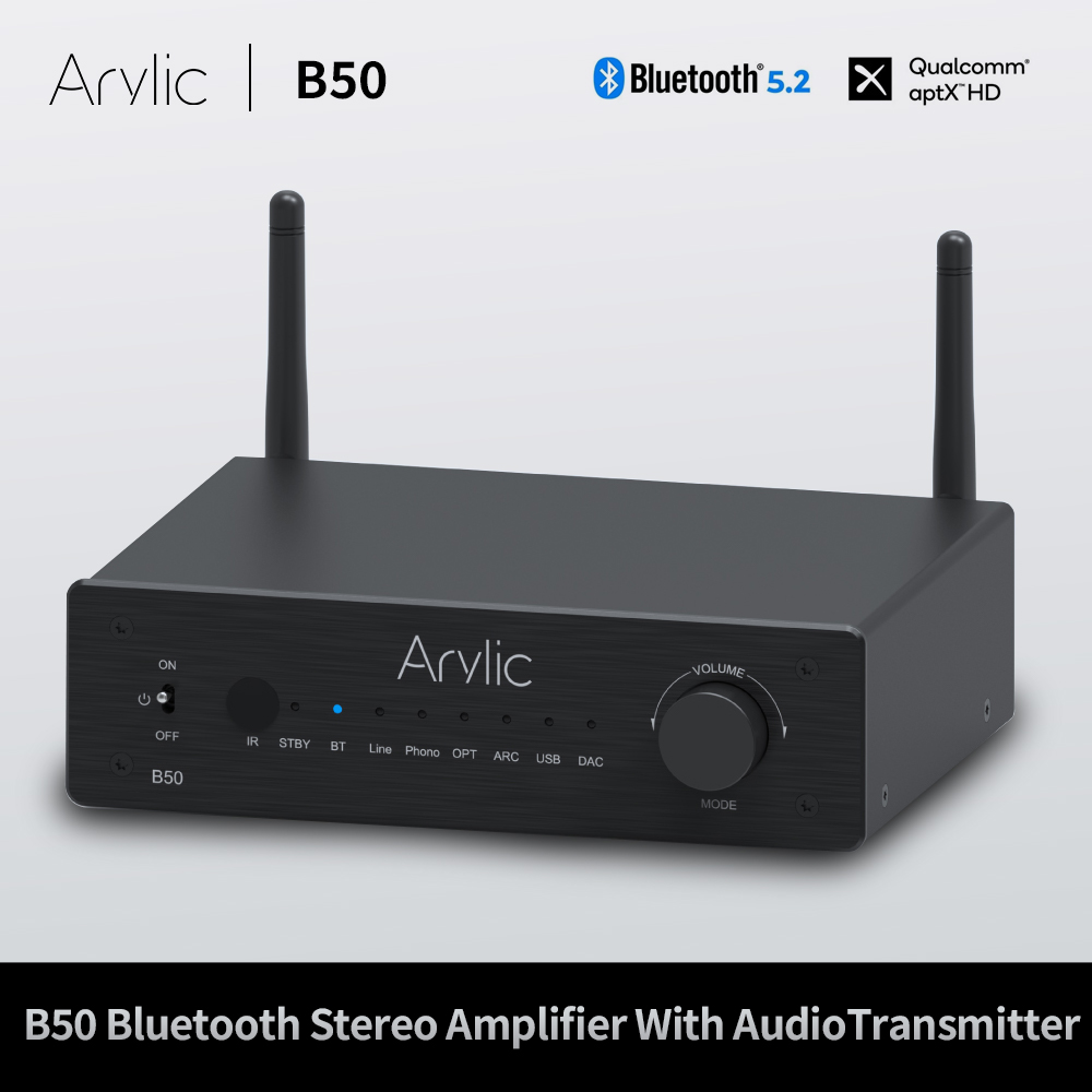 Audio Music System For Home - B50 Bluetooth стерео усилитель аудиопередатчик для