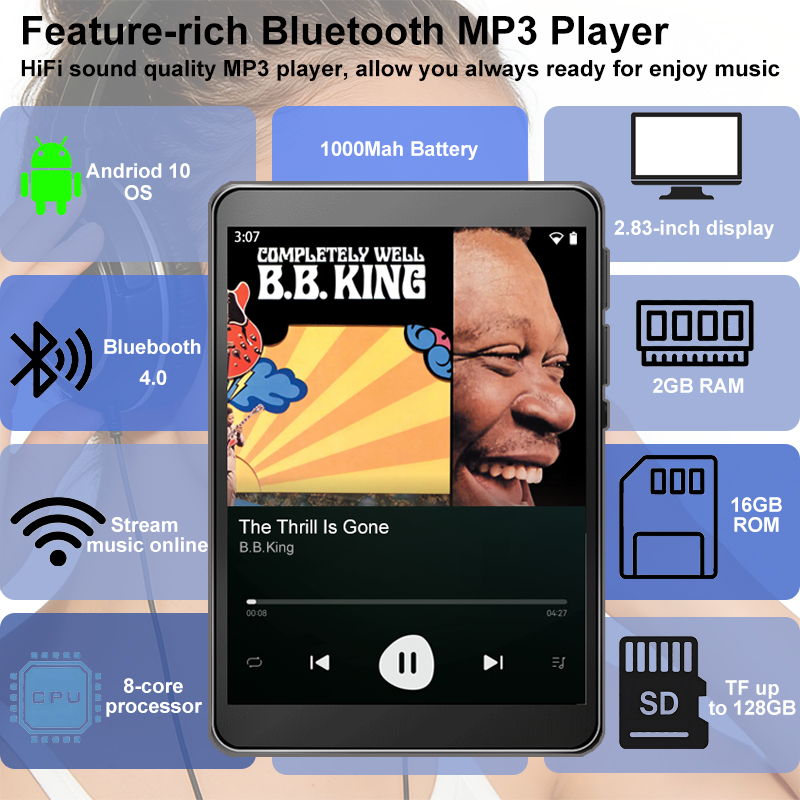Audio Music Mp3 Download - WiFi MP3-плеер Android 10, онлайн-стример музыки