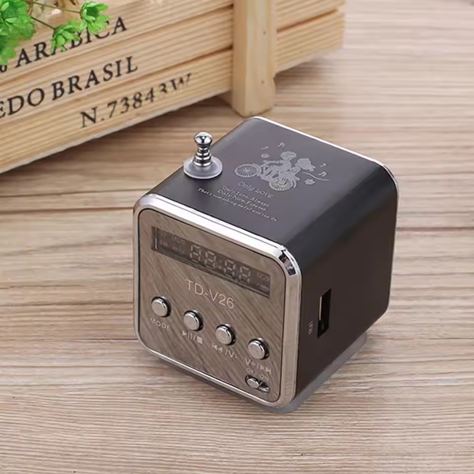Беспроводная FM-радио колонка  – обзор и цена Audio Music System For Home