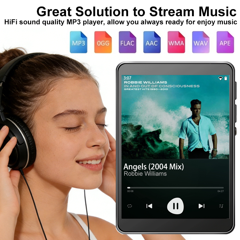 WiFi MP3-плеер Android 10, онл – обзор и цена Audio Music Mp3 Download